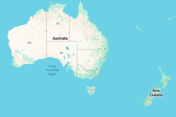 aus nz tas